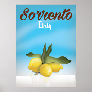 Sorrento Italienisches Reiseplakat Poster