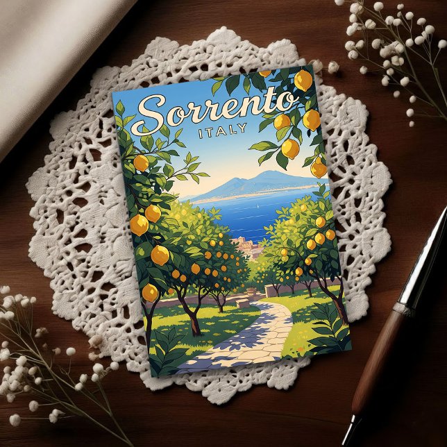 Sorrento, Italy: A Vintage 1960s  Postkarte (Von Creator hochgeladen)