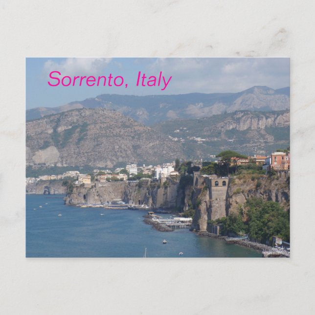 Sorrento italy Postkarte (Vorderseite)