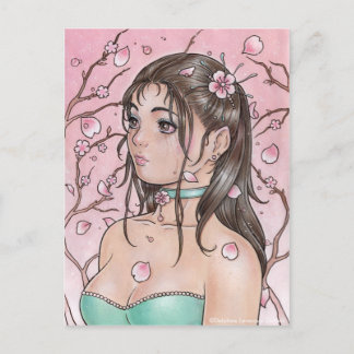 Sorrow Pinup Postcard Postkarte