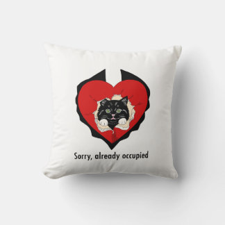 Sorry, already occupied kissen