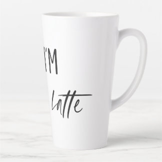 Sorry, dass ich Latte Latte Tasse bin