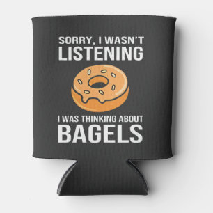Sorry, dass ich über Bagels jüdischen Hanukkah nac Dosenkühler