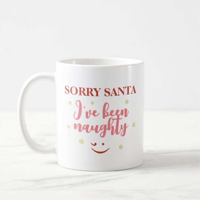 Sorry, dass Santa ich eine unheilvolle Kaffee-Tass Kaffeetasse (Links)
