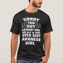 Sorry, dieser Typ wird von sexy japanischen Mädche T-Shirt