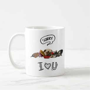 Sorry Dog Tasse - Ich Liebe Sie von Kay Clover™