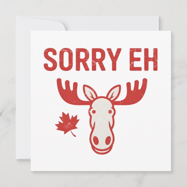 Sorry Eh (Vorderseite)