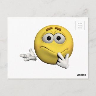 Sorry emoticon postkarte