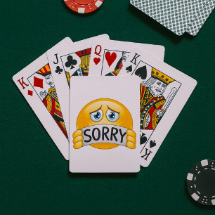Sorry Emoticon Spielkarten