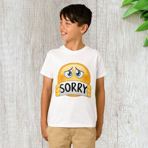 Sorry Emoticon T-Shirt