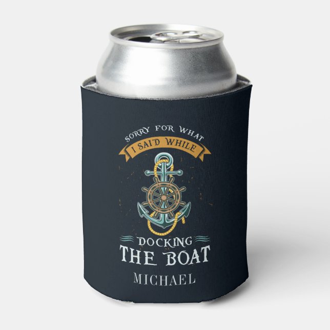 Sorry für das, was ich sagte beim Docken Boot Cust Dosenkühler (Kanne Vorderseite)