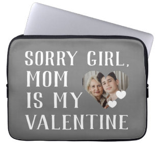 Sorry Girls Mama ist meine Valentine Simple Family Laptopschutzhülle