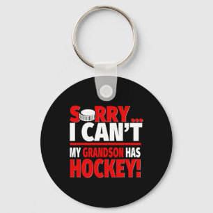 Sorry Grandson hat Hockey - Hockey Oma oder Gran Schlüsselanhänger