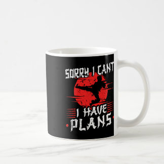 Sorry I Cant Karate Martial Arts Taekwondo Kaffeetasse