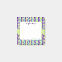 Sorry I missed you customize texts JW.org Post-it Klebezettel