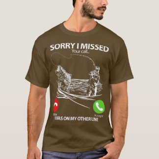 Sorry, ich habe Ihren Anruf verpasst, ich war auf  T-Shirt