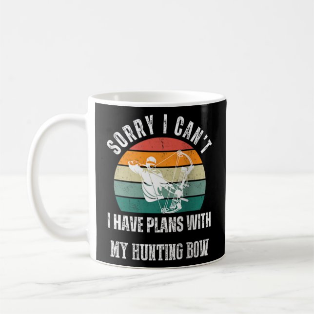 sorry ich kann keine Pläne mit meinem Jagdbogen Ra Kaffeetasse (Links)