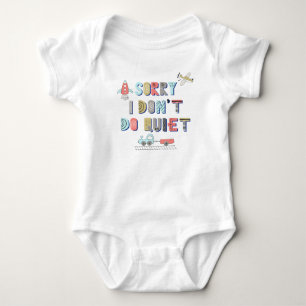 Sorry, ich mache keine ruhige Spaß Zitat farbenfro Baby Strampler