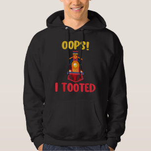 Sorry, ich Tooot Zug für Jungen Kinder Männer Oops Hoodie