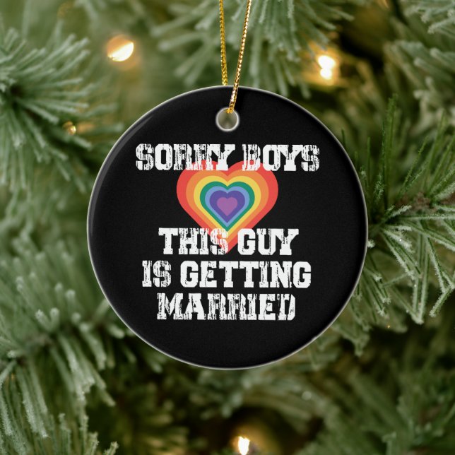 Sorry Jungs, die diesen Typ verheiratet werden sch Keramik Ornament (Baum)