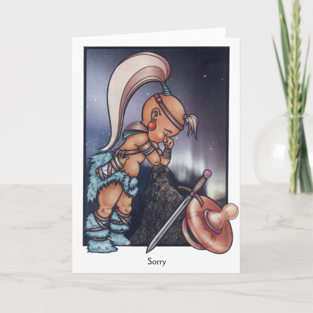 'Sorry Karte (Vorderseite)