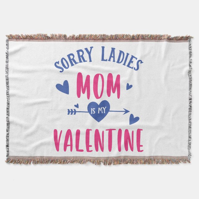 SORRY LADIES MAMA IST MEIN VALENTINE DECKE (Vorderseite)