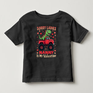 Sorry Ladys Nanny ist mein Valentine Kleinkind T-shirt