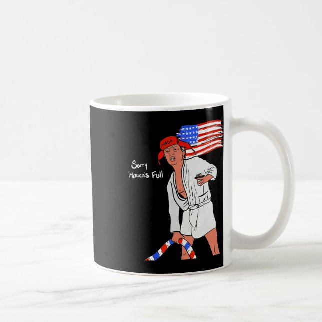 Sorry Mericas Full Trump Mega Kaffeetasse (Rechts)
