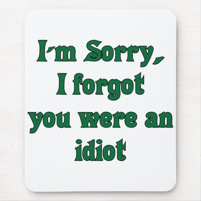 Sorry mousepad (Vorne)