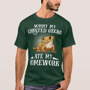 Sorry My Crested Gecko Ate My Homework1 T-Shirt