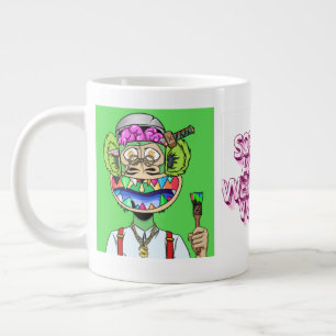 Sorry nicht sorry King Ape actin' seltsam Jumbo-Tasse