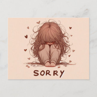 Sorry Postcards Postkarte