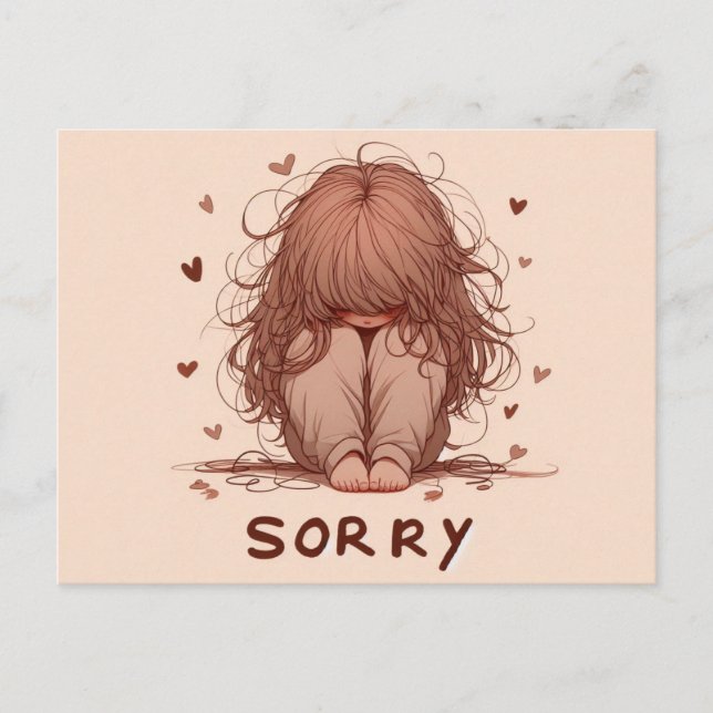 Sorry Postcards  Postkarte (Vorderseite)