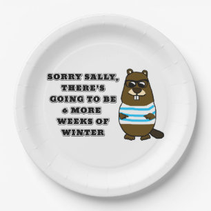 Sorry Sally, 6 weitere Wochen Winter Pappteller