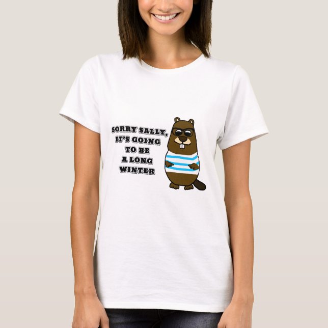 Sorry Sally, Long Winter T-Shirt (Vorderseite)