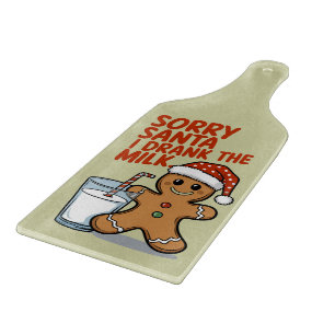 Sorry Santa I hat das Milk Baby WeihnachtsOutfit g Schneidebrett