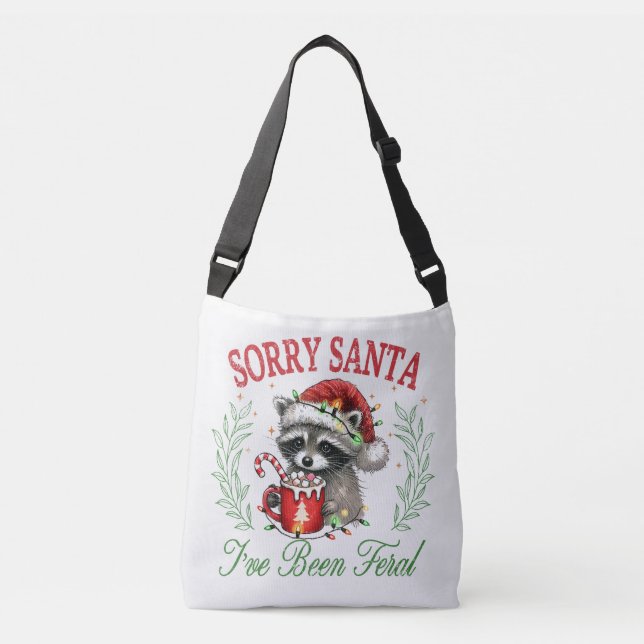 Sorry Santa, ich bin Feral gewesen Tragetaschen Mit Langen Trägern (Vorderseite)