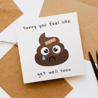 Sorry, Sie fühlen sich wie Kack Emoji bald gut Kar
