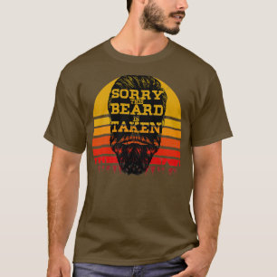 Sorry This Beard is Taked Shirt Valentinstag Gif
