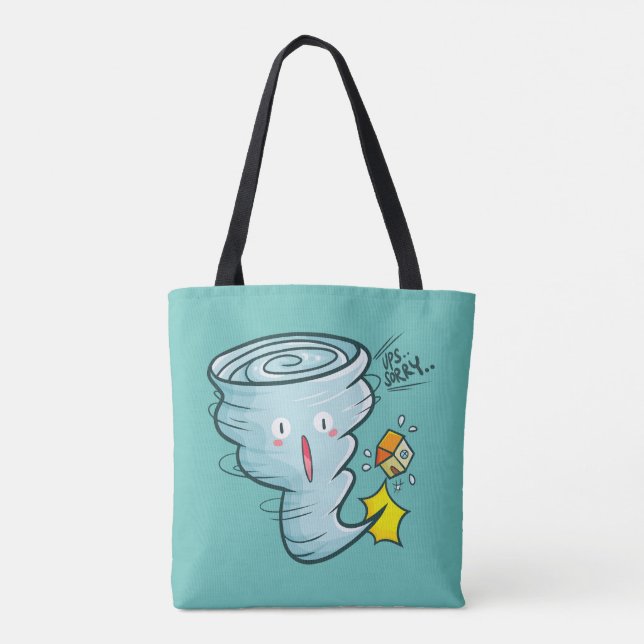 Sorry Tornado Tasche (Rückseite)