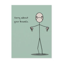 Sorry über Ihre Bowelen