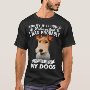 Sorry, wenn ich interessierte Nachdenken über Wire T-Shirt