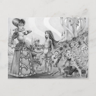 "Sors de la tête !" Carte postale