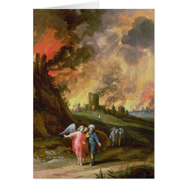 Sort et ses filles laissant Sodom (Devant)