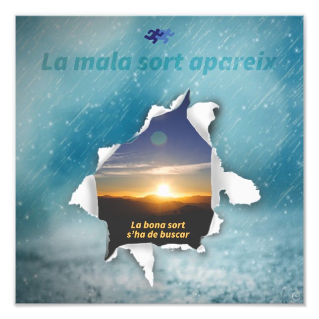 Sort Fotodruck (Vorne)