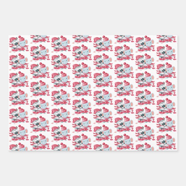 Sortenpackpapier Geschenkpapier Set (Vorderseite)