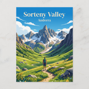 Sorteny-Naturpark Andorra Postkarte