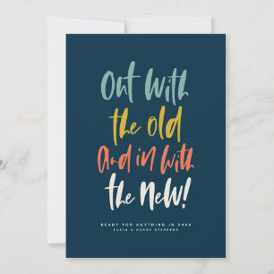 Sortez avec la vieille carte colorée de la bonne n