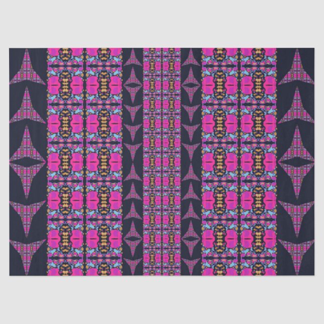 Sortierte Blumenpinwheels Seidenpapier (Vorderseite)