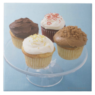 Sortierte kleine Kuchen 2 Fliese